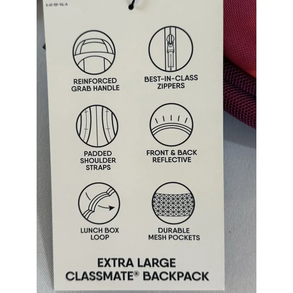 Land’s End X-Large Classmate Tie Dye Backpack